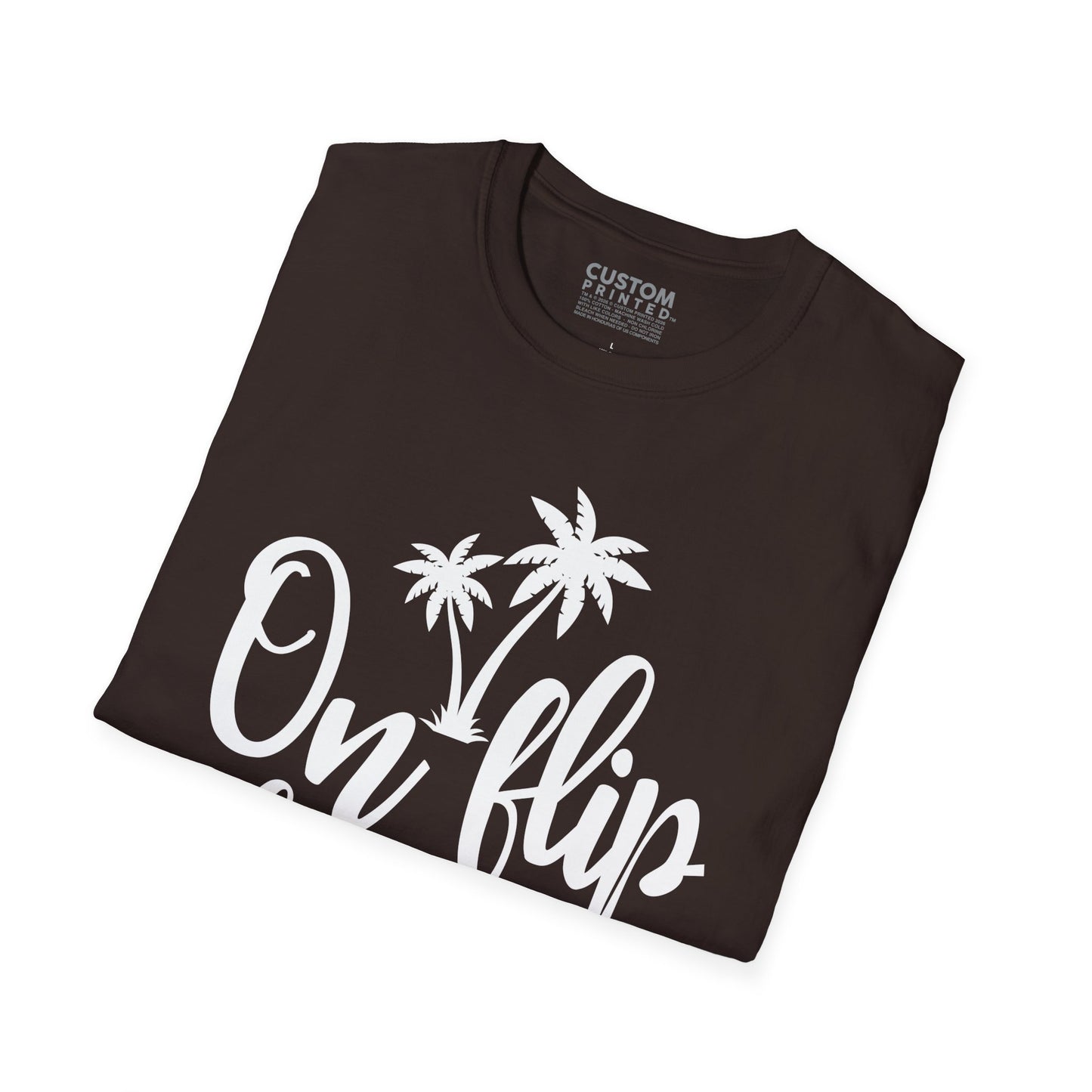 On Flip Flop Time T-Shirt | Summer Beach Vacation Tee