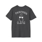 Personalized Partner in Wine T-Shirt | Custom Wine Lover Tee | Couples Drinking Shirt