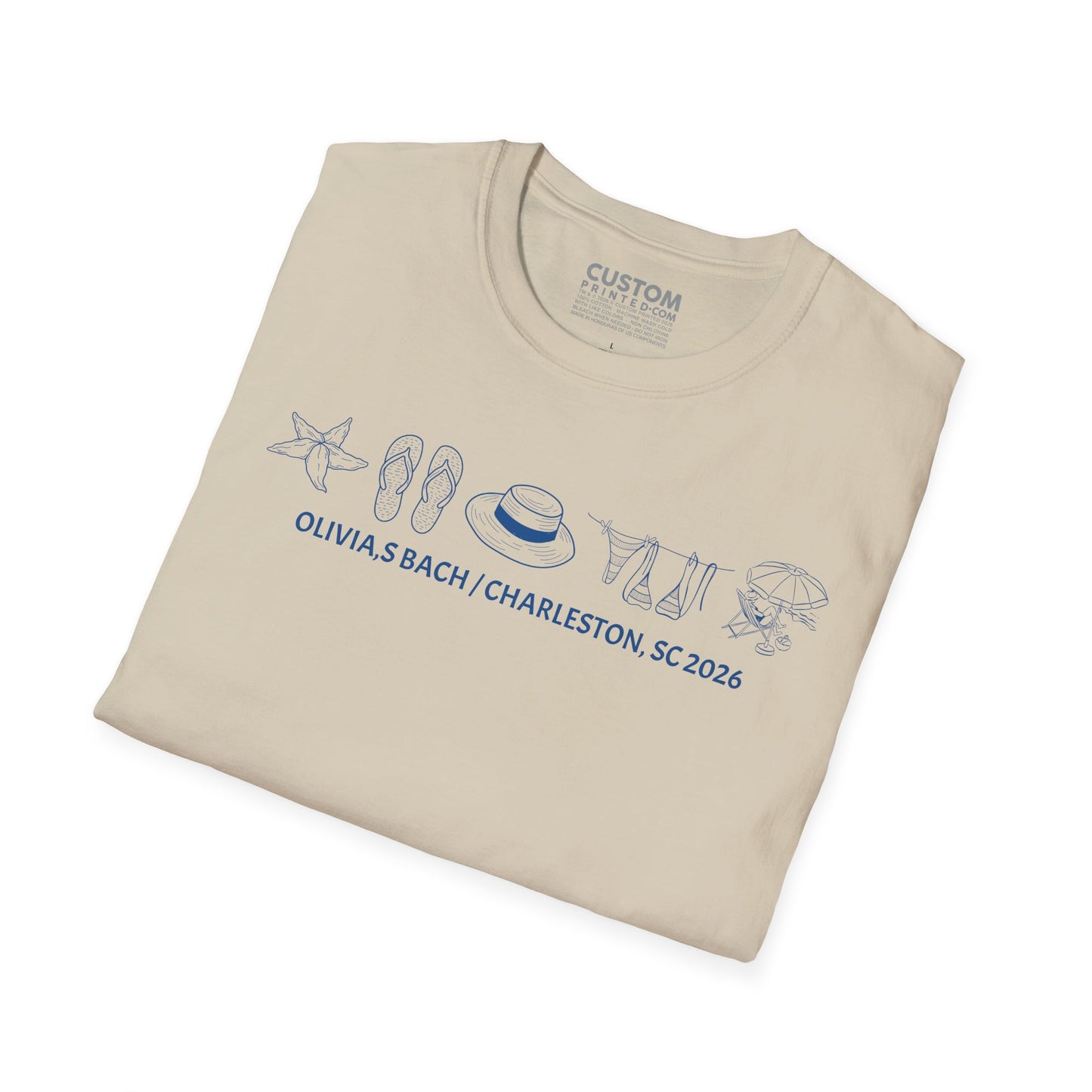 Custom Bach Party 2026 T-Shirt | Good Days Ahead | Beach Vacation Tee