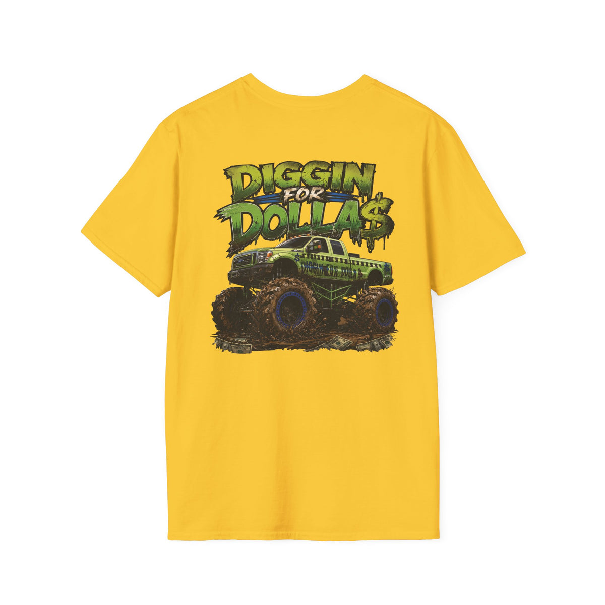 Monster Truck “Diggin for Dollas” T-Shirt