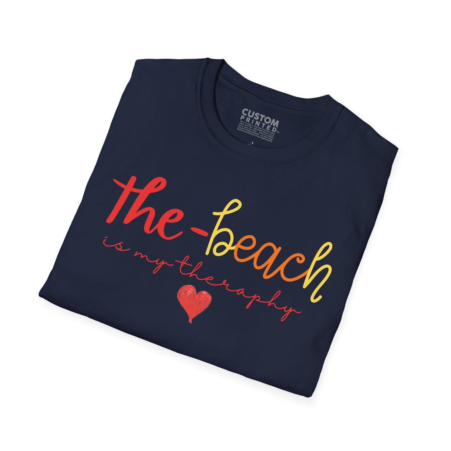 The Beach Is My Therapy T-Shirt | Beach Life Tee | Vacation Summer Shirt