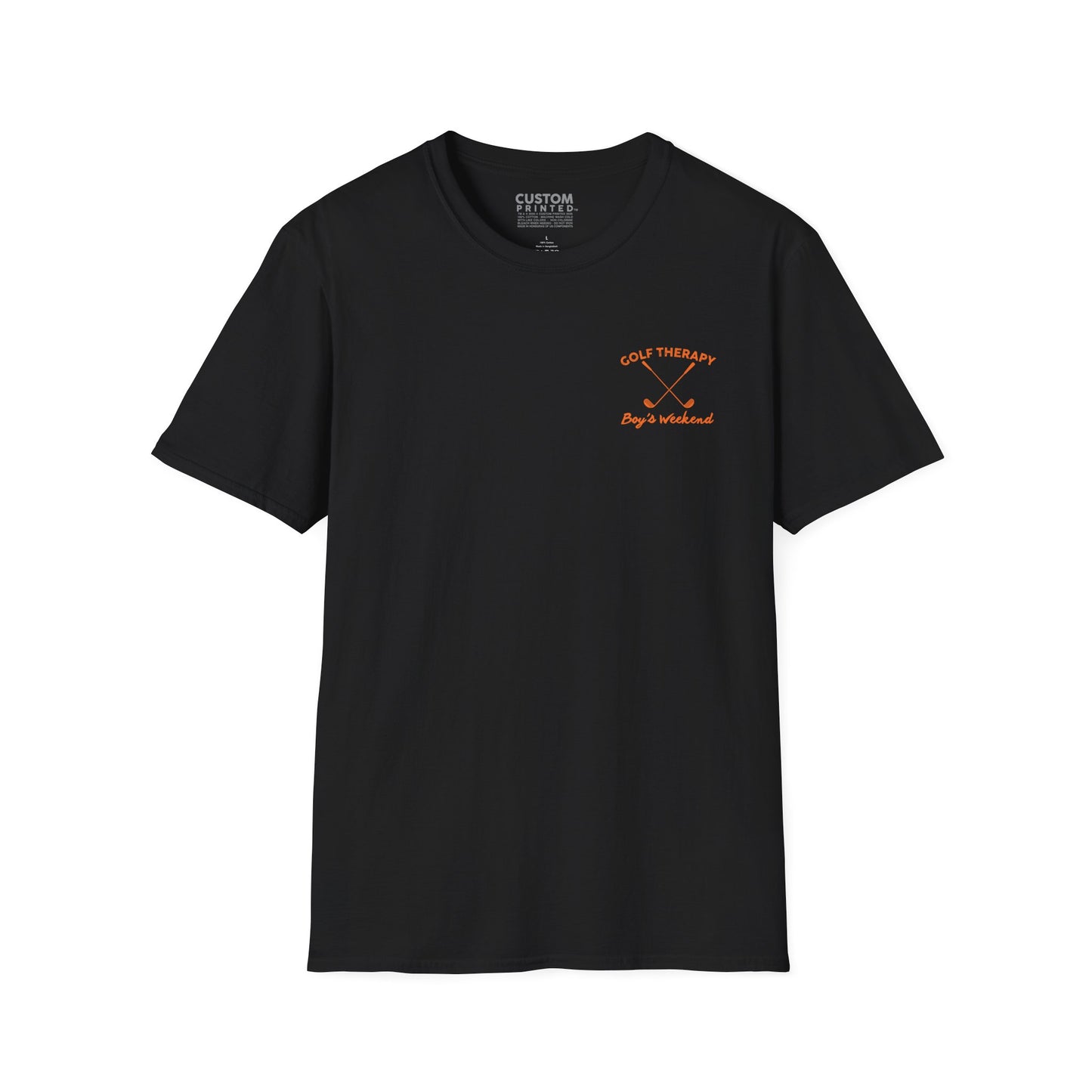 Golf Therapy Weekend Recovery T-Shirt | Golf Relaxation Tee | Golf Lifestyle Shirt