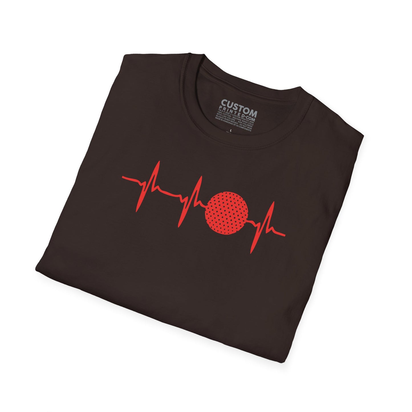 Golf Life T-Shirt | Heartbeat Golf Tee | Golf Lover Gift