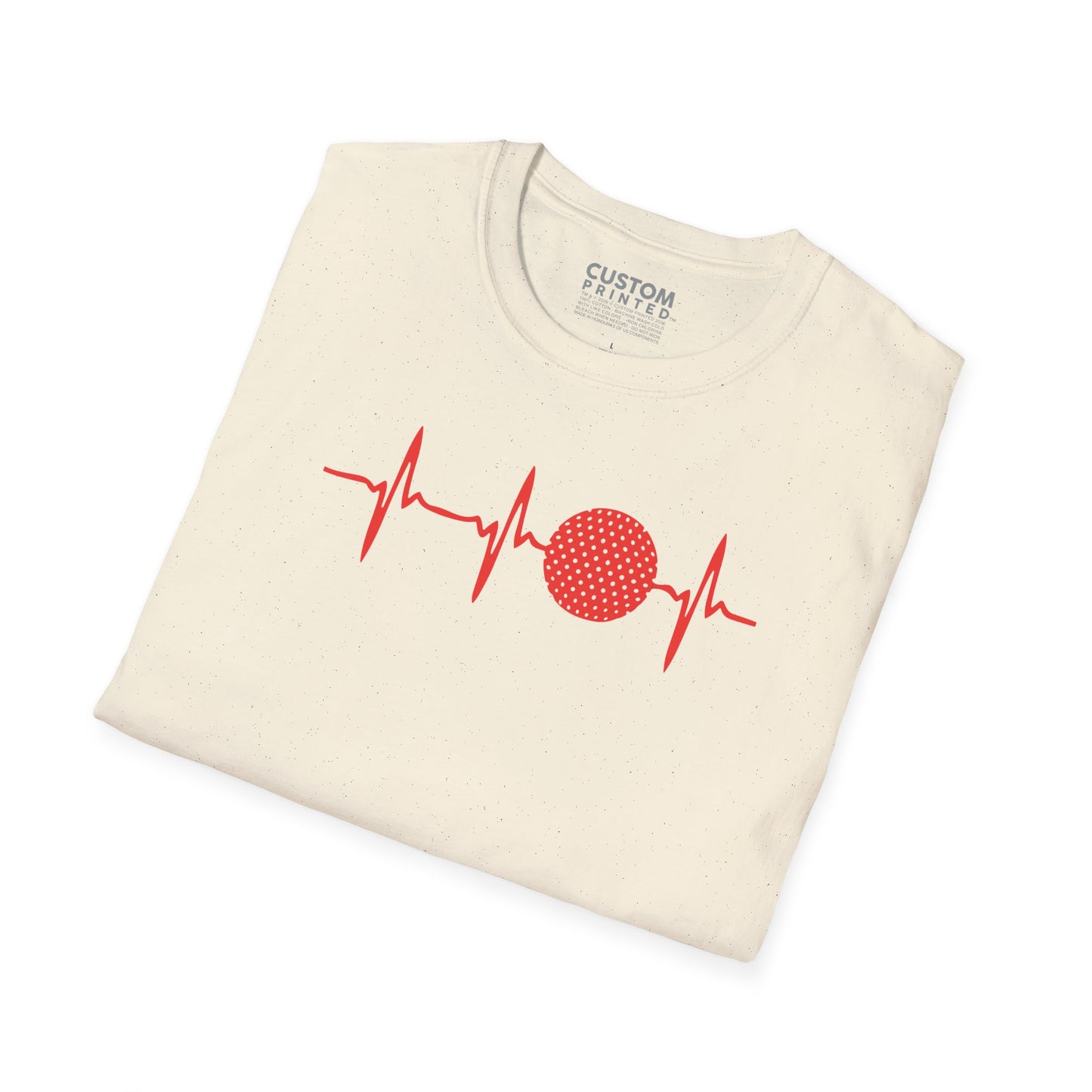 Golf Life T-Shirt | Heartbeat Golf Tee | Golf Lover Gift