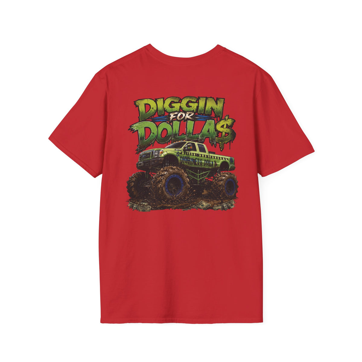 Monster Truck “Diggin for Dollas” T-Shirt