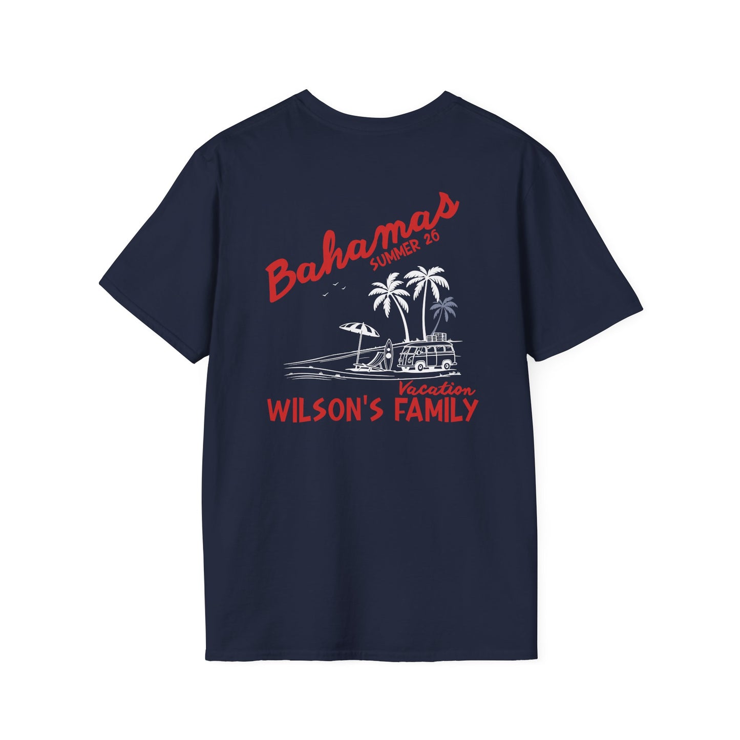 Personalized Family Beach Vacation T-Shirt | Custom Family Trip Tee | Matching Beach Shirt