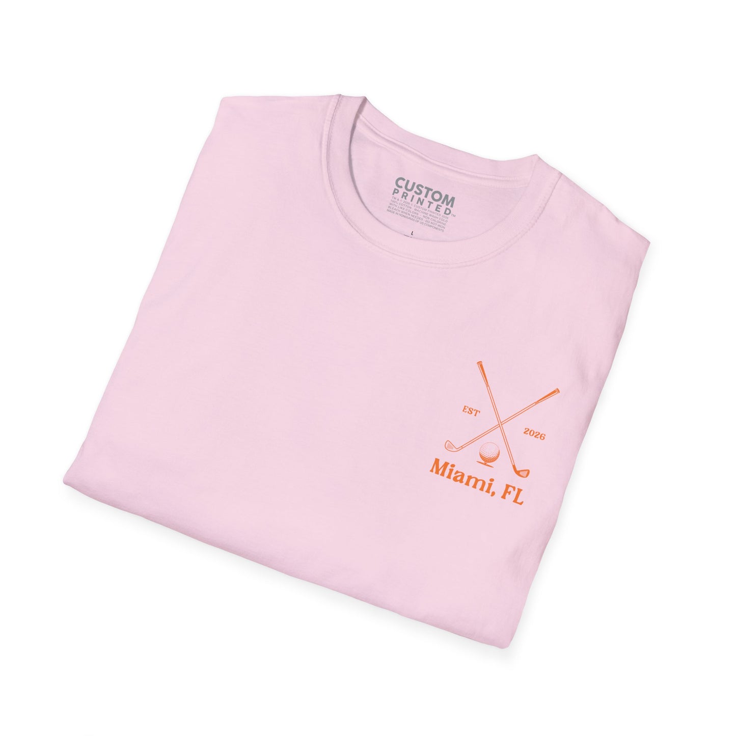 Custom Bachelors Party Golf T-Shirt | Personalized Golf Trip Tee