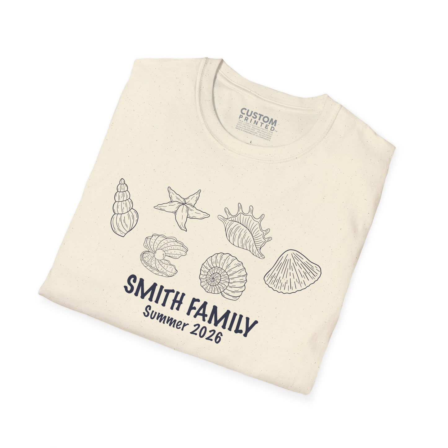 Custom Family Vacation Tee Ocean Theme Shirt | Beach Family T-Shirt