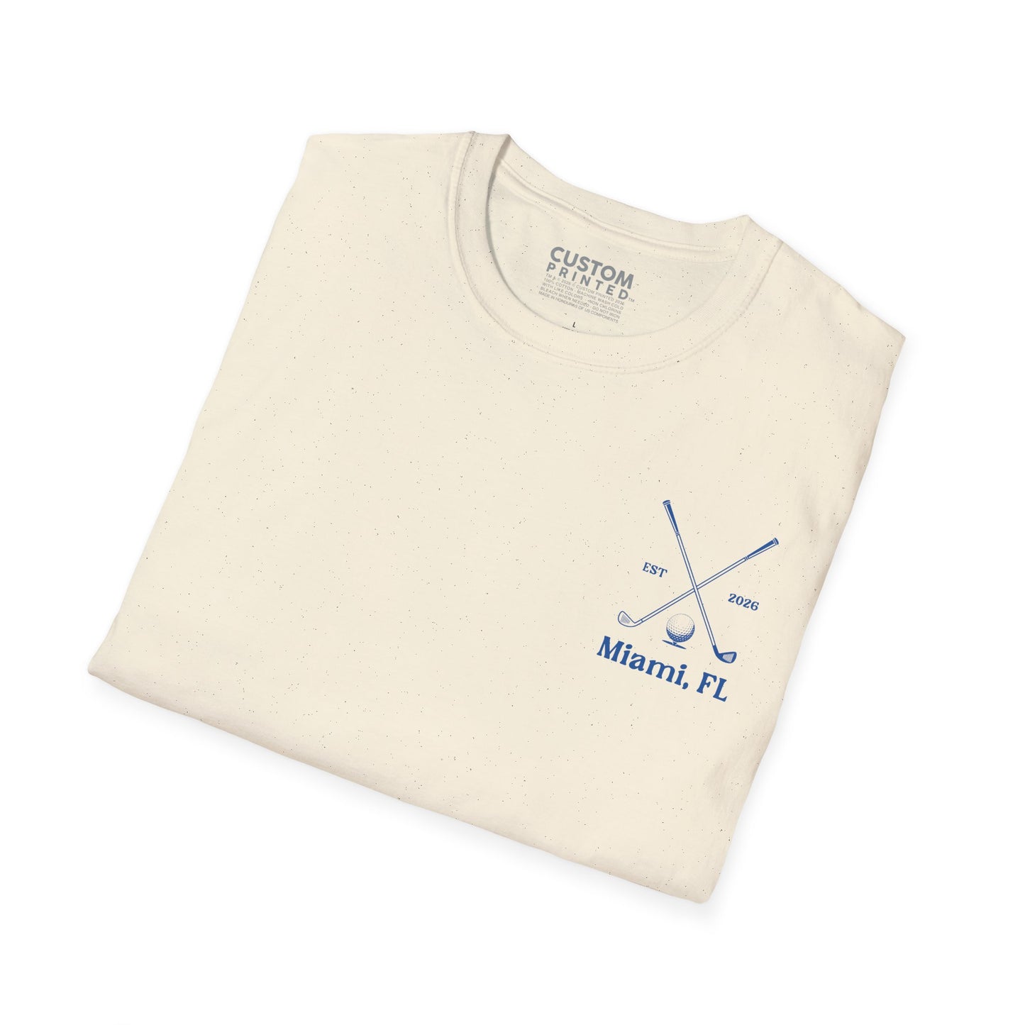 Custom Bachelors Party Golf T-Shirt | Personalized Golf Trip Tee