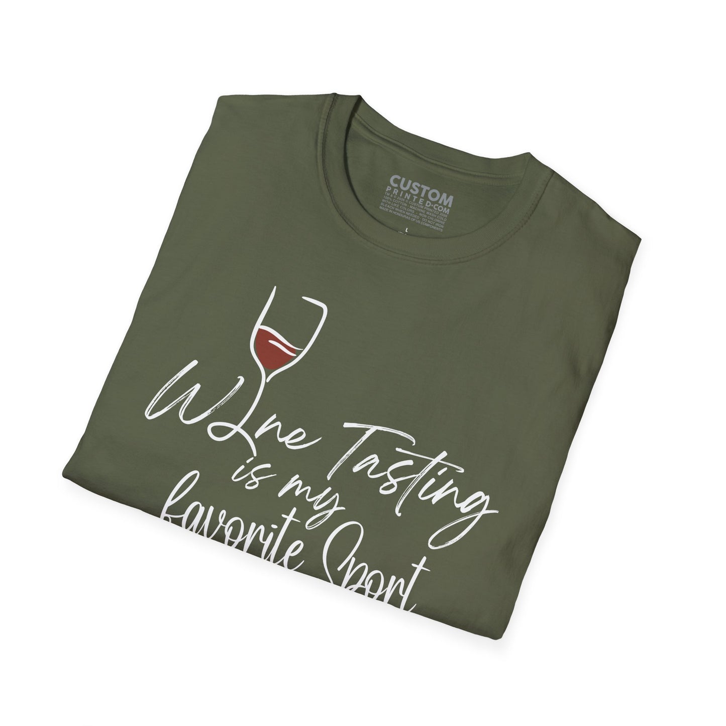 Wine Tasting Is My Favorite Sport T-Shirt | Wine Lover Shirt