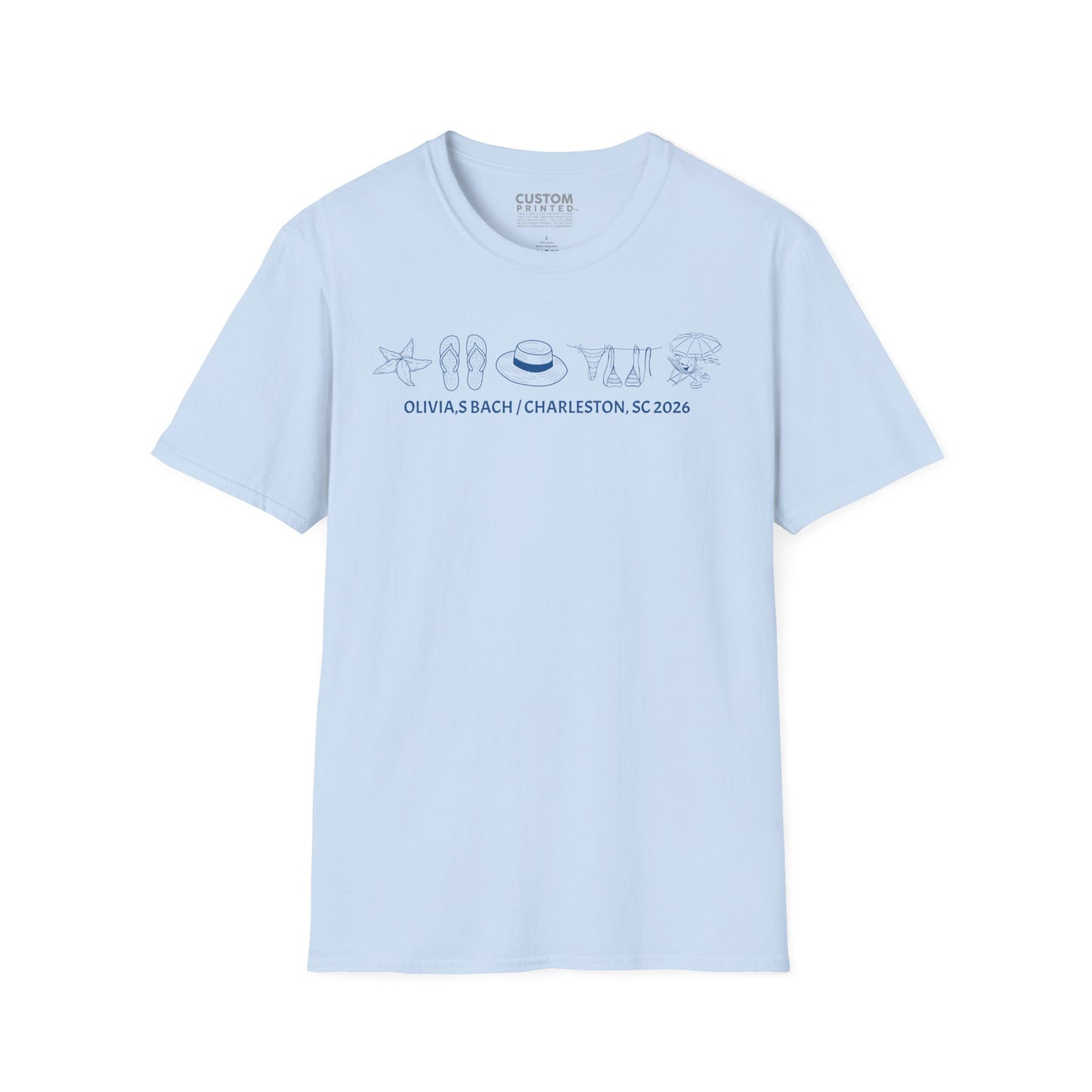 Custom Bach Party 2026 T-Shirt | Good Days Ahead | Beach Vacation Tee