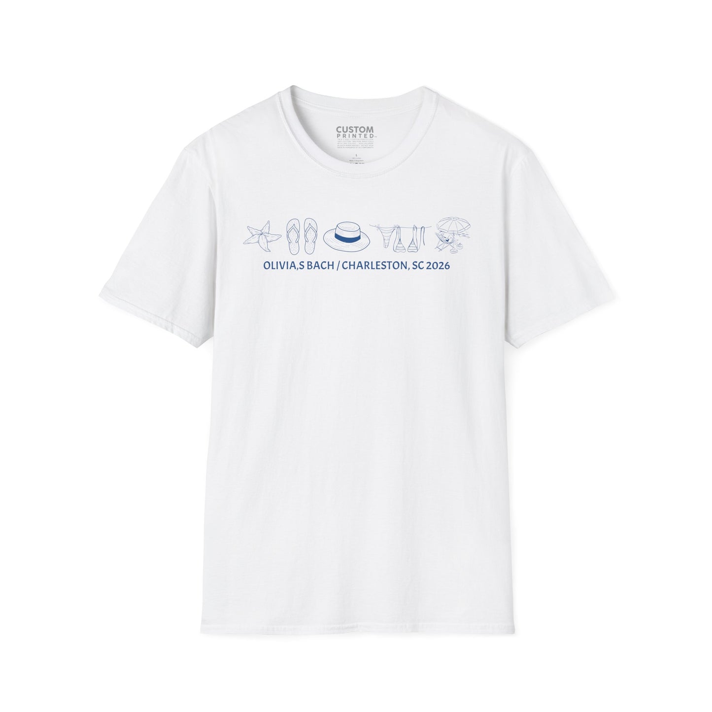 Custom Bach Party 2026 T-Shirt | Good Days Ahead | Beach Vacation Tee