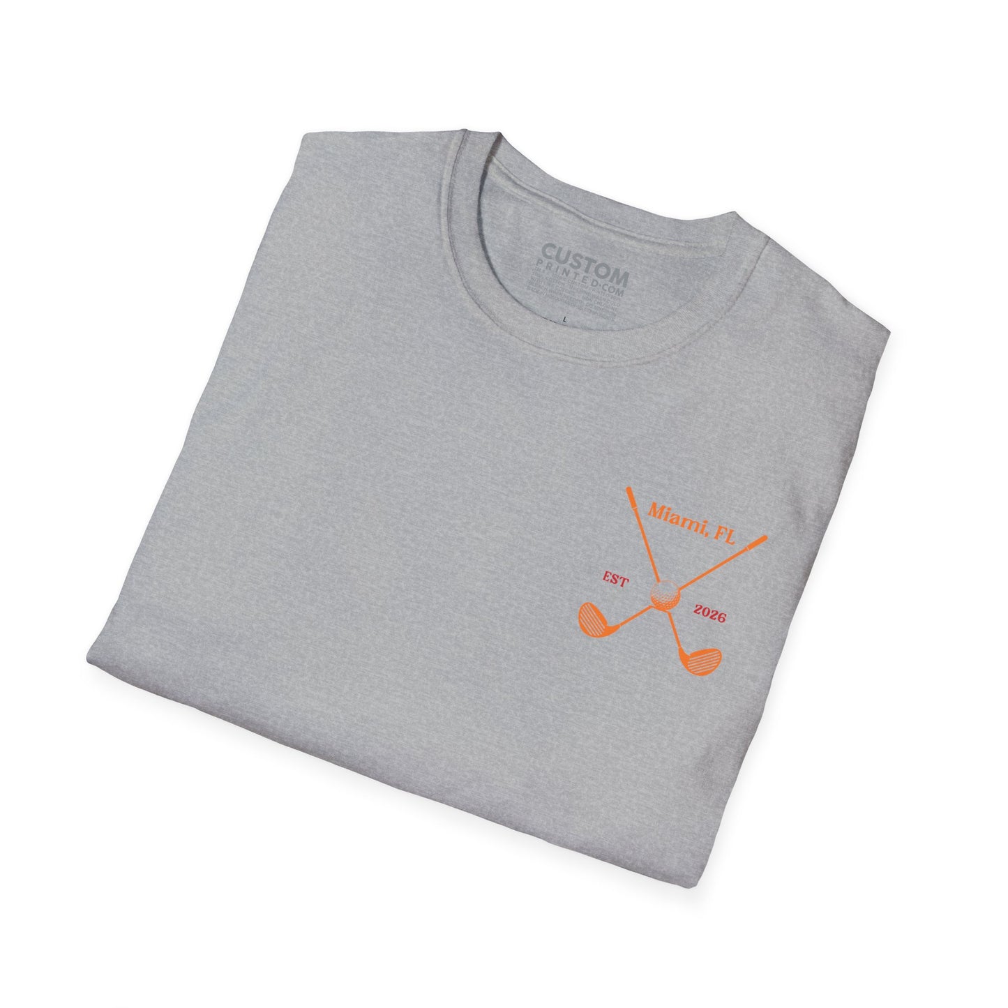 Personalized Same Hole Forever T-Shirt | Custom Golf Couple Tee