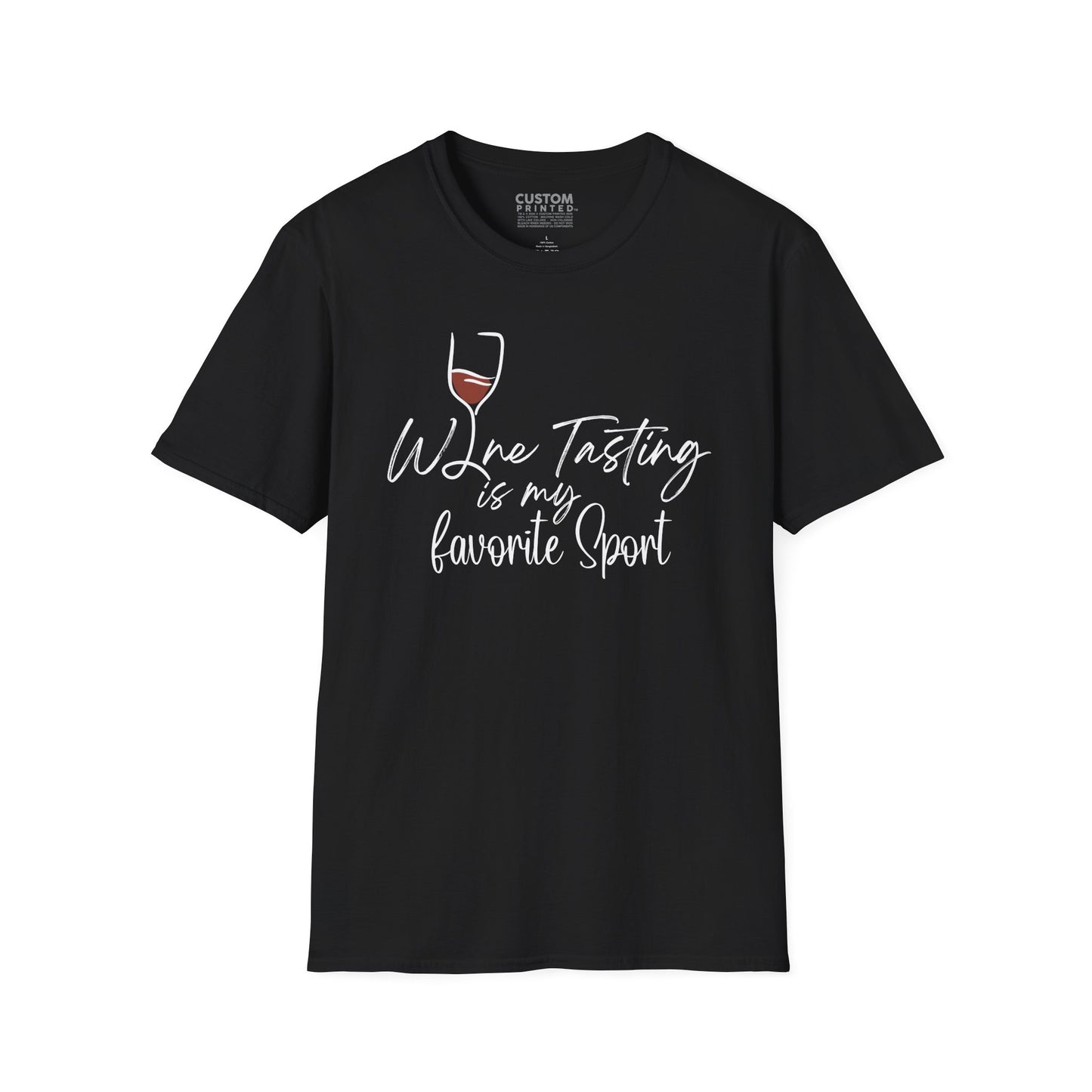 Wine Tasting Is My Favorite Sport T-Shirt | Wine Lover Shirt