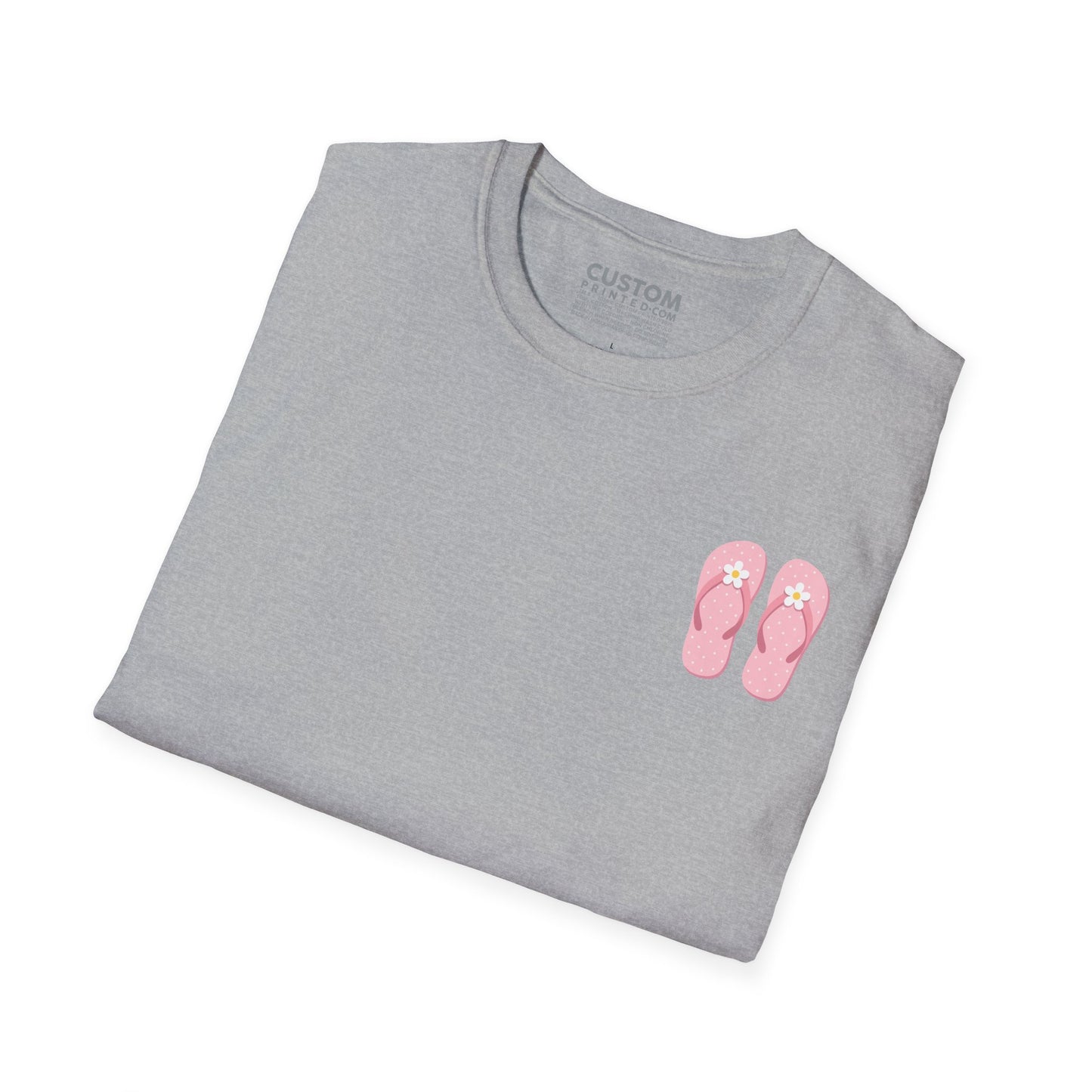 Life Is ALWAYS good in Flip Flops T-Shirt | Beach Vacation Tee | Summer Shirt