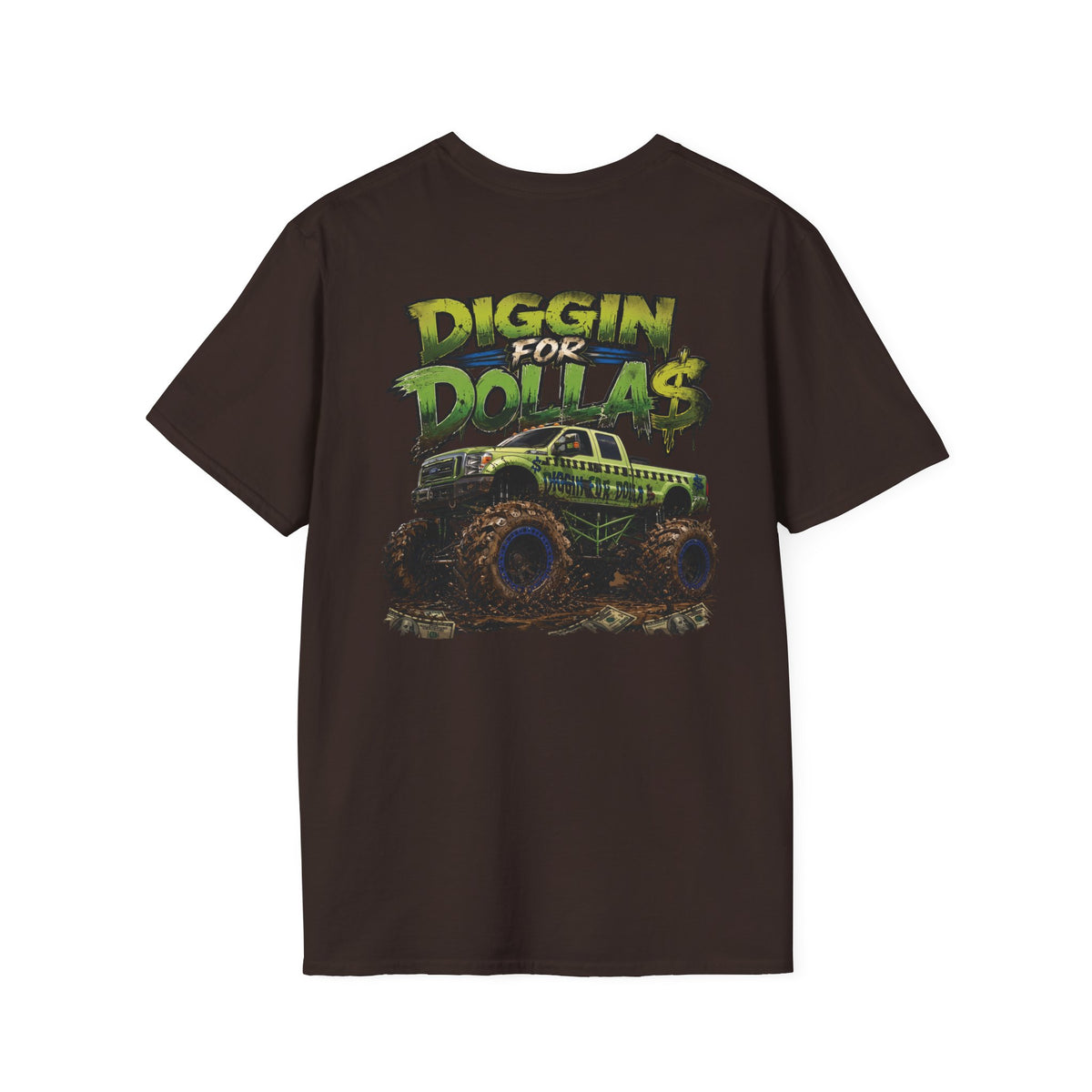 Monster Truck “Diggin for Dollas” T-Shirt