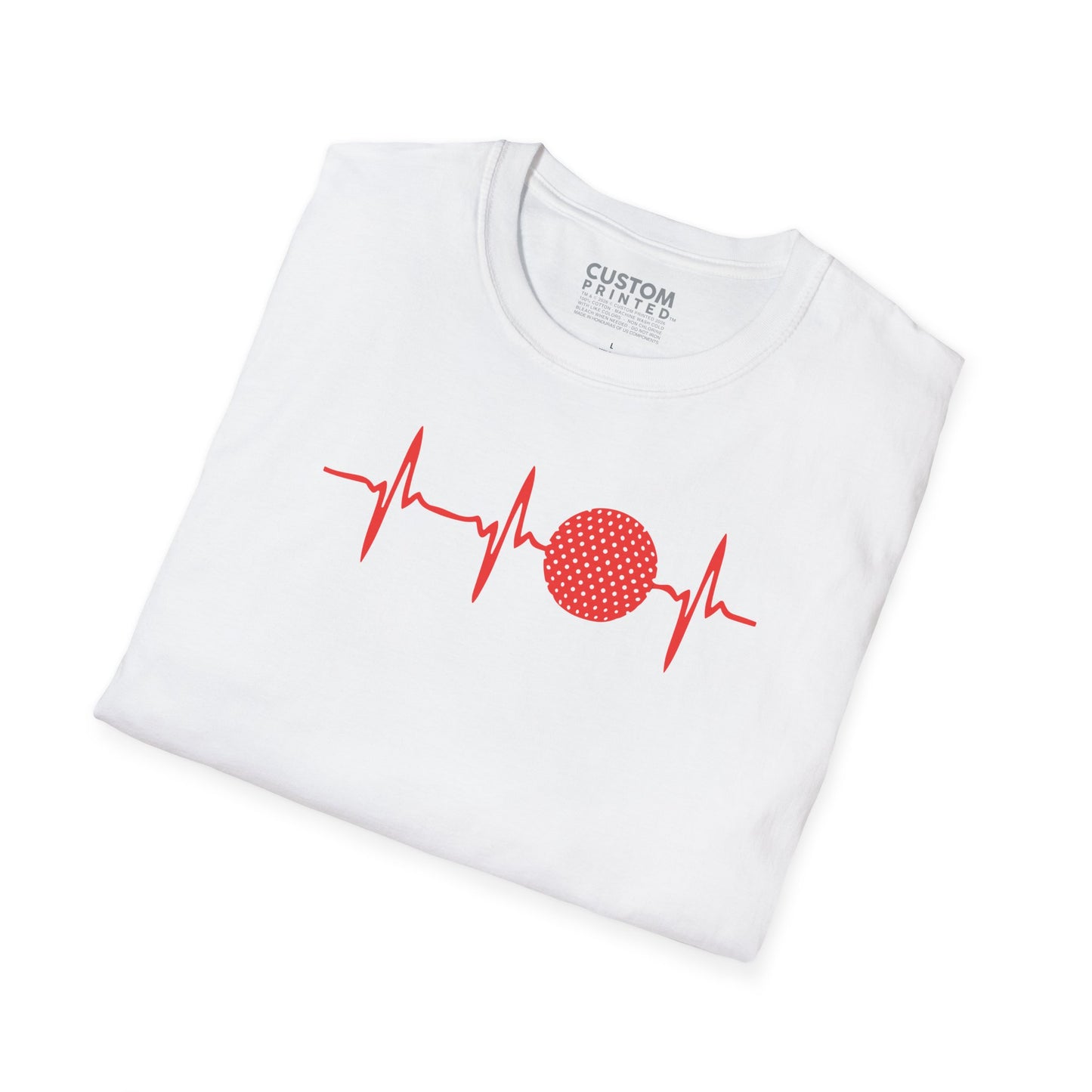 Golf Life T-Shirt | Heartbeat Golf Tee | Golf Lover Gift