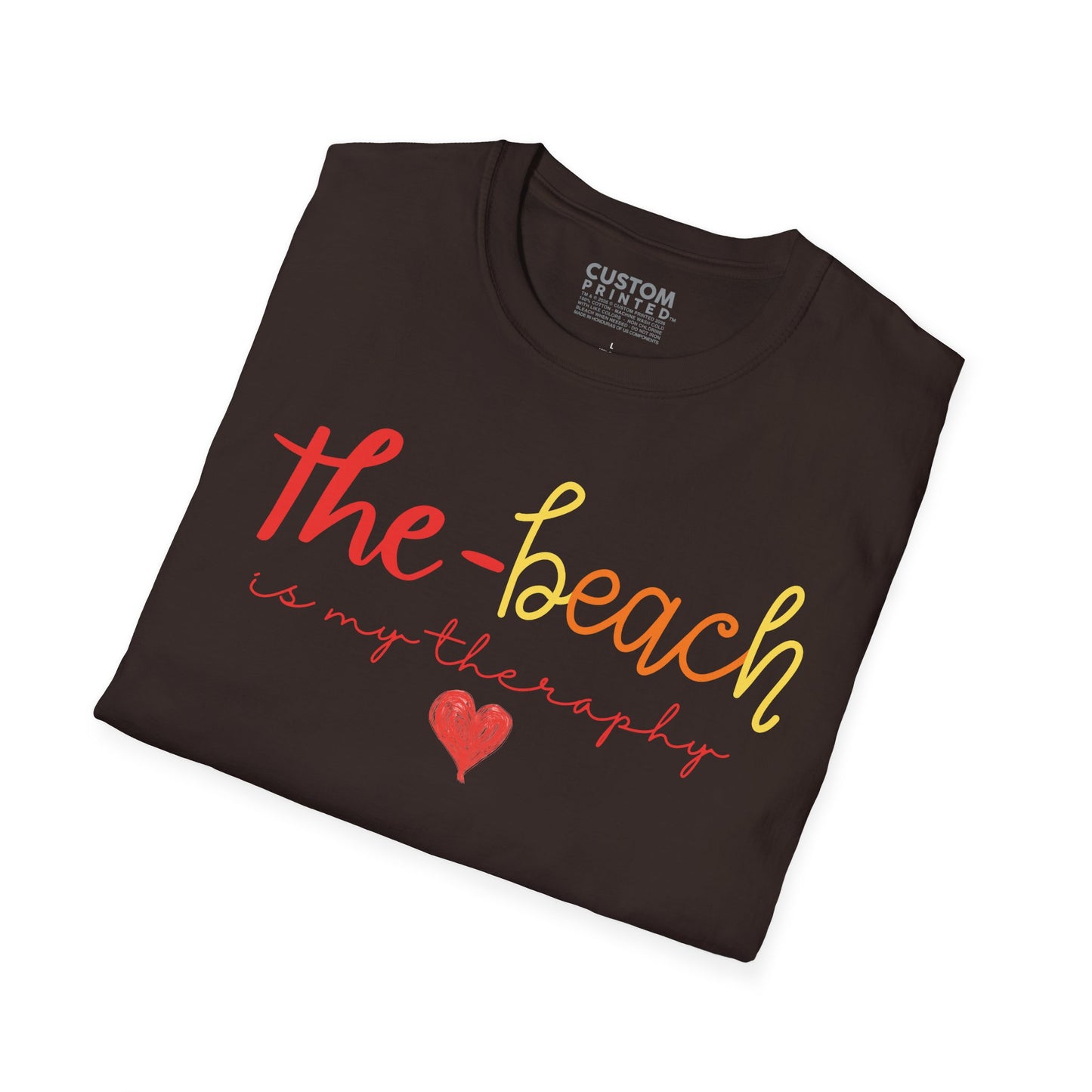 The Beach Is My Therapy T-Shirt | Beach Life Tee | Vacation Summer Shirt