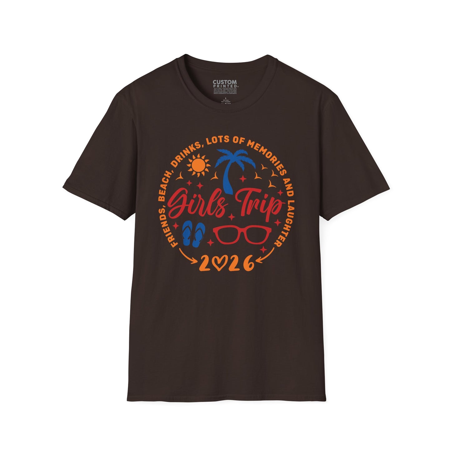Girls Trip T-Shirt Matching Group Vacation Tee | Girls Squad Travel Shirt | Custom Holiday Outfit