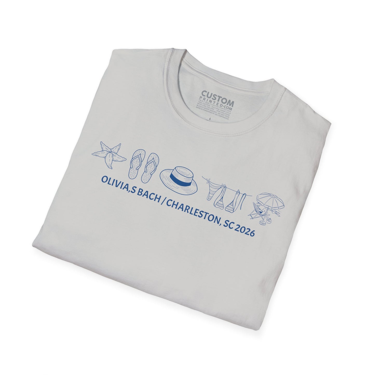 Custom Bach Party 2026 T-Shirt | Good Days Ahead | Beach Vacation Tee