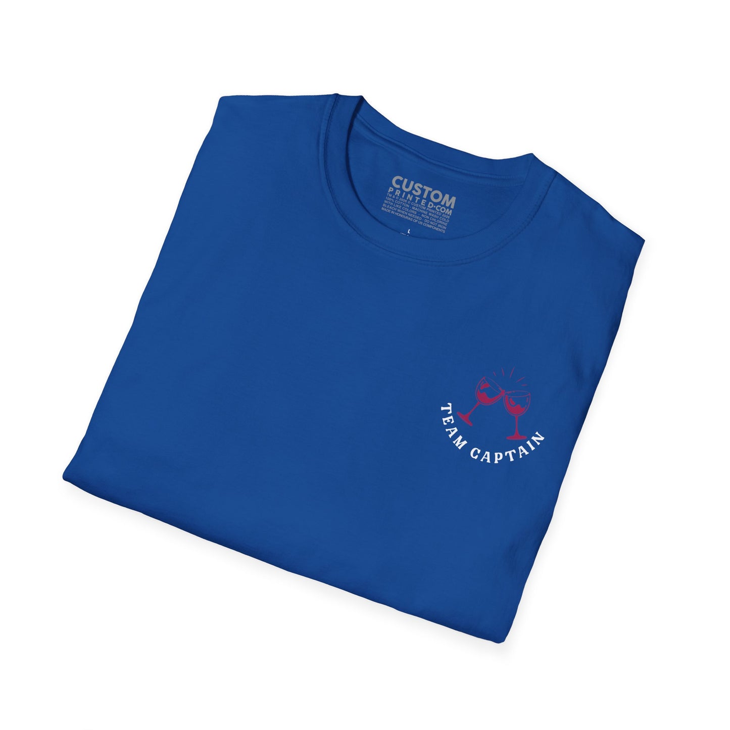 Wine Tasting Team Captain T-Shirt | Wine Lover Tee | Drinking Group Shirt