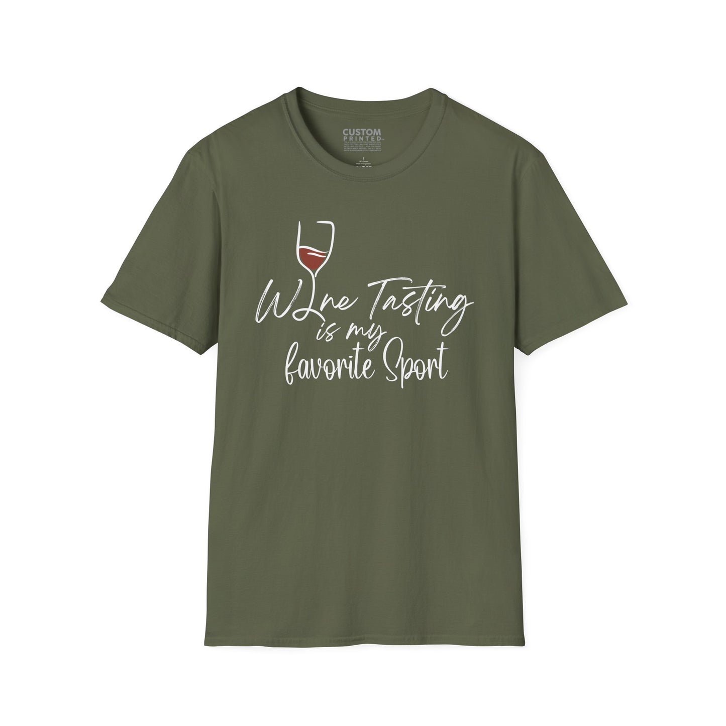Wine Tasting Is My Favorite Sport T-Shirt | Wine Lover Shirt