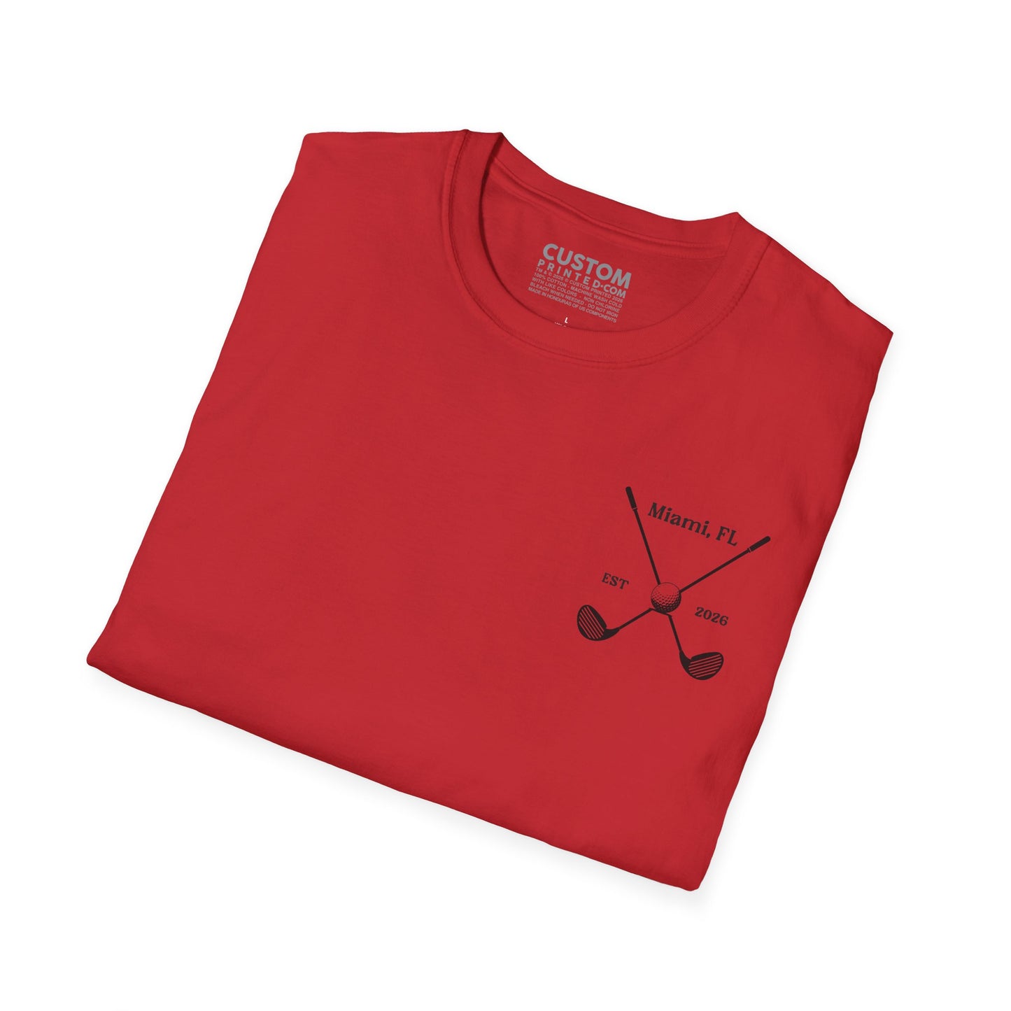 Personalized Same Hole Forever T-Shirt | Custom Golf Couple Tee