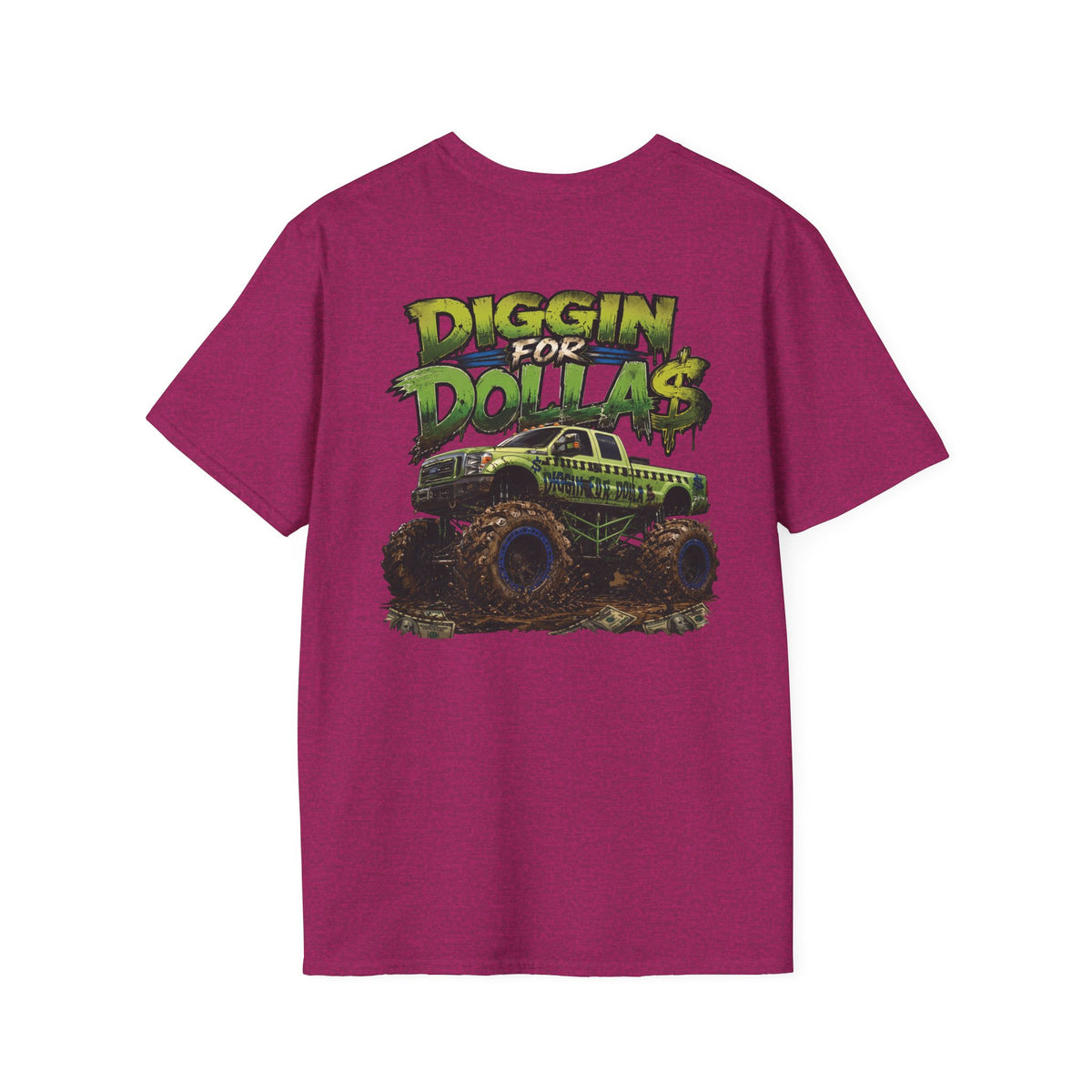 Monster Truck “Diggin for Dollas” T-Shirt