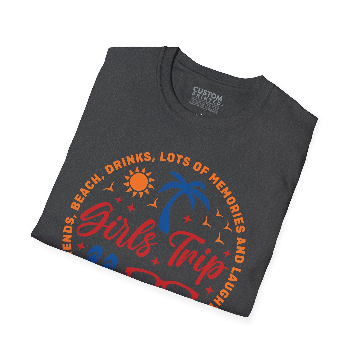 Girls Trip T-Shirt Matching Group Vacation Tee | Girls Squad Travel Shirt | Custom Holiday Outfit