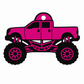 Monster Truck Bag Tag / Keychain