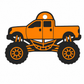 Monster Truck Bag Tag / Keychain