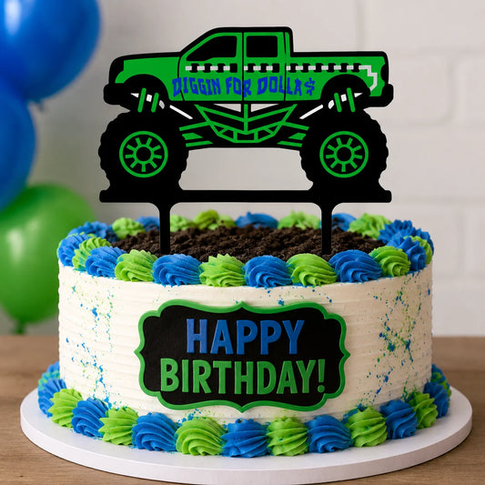 Monster Truck Party Package - Value | Up to 8 kids | Free Shipping