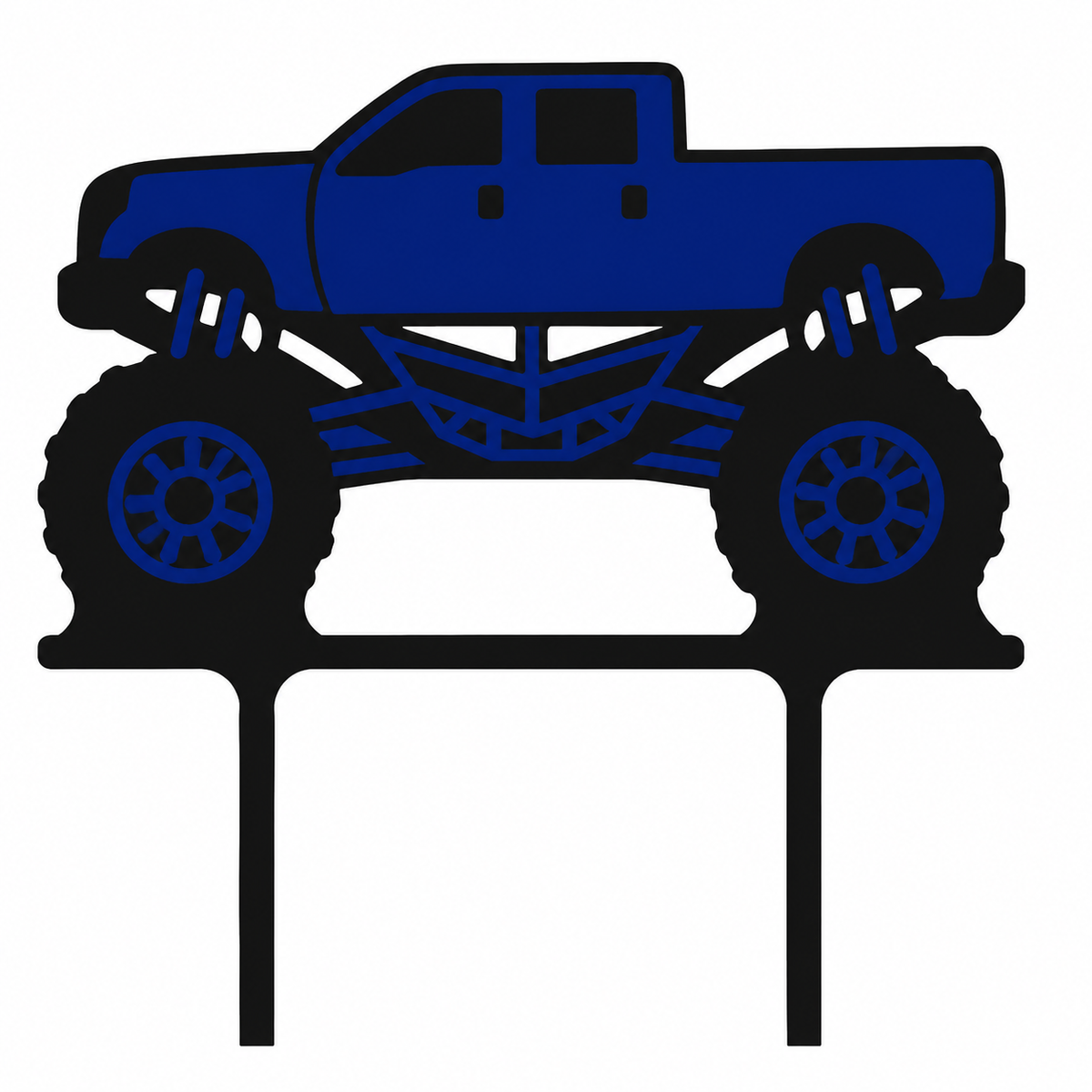 Monster Truck Basic Cake Topper