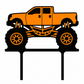 Monster Truck Basic Cake Topper