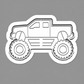 Monster Truck Cookie Cutters