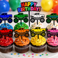 Monster Truck Party Package - Intermediate | Up to 8 kids | Free Shipping