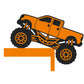 Monster Truck Door Frame Sign