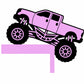 Monster Truck Door Frame Sign