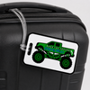 Personalized Monster Truck Luggage Tags - 2 Sided