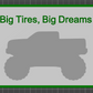 Monster Truck Signs - 2 Pieces