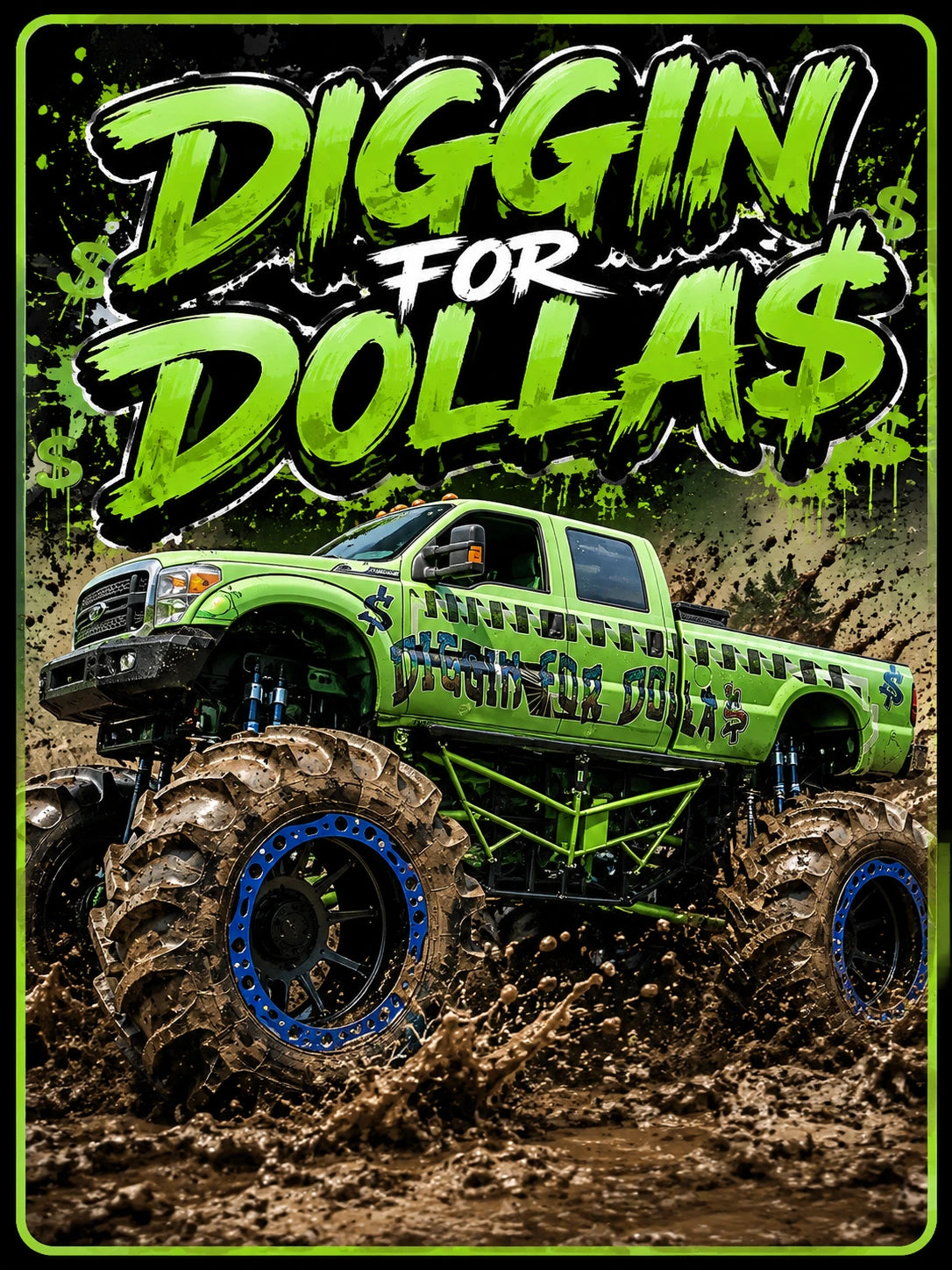 Monster Truck Party Package - Intermediate | Up to 8 kids | Free Shipping