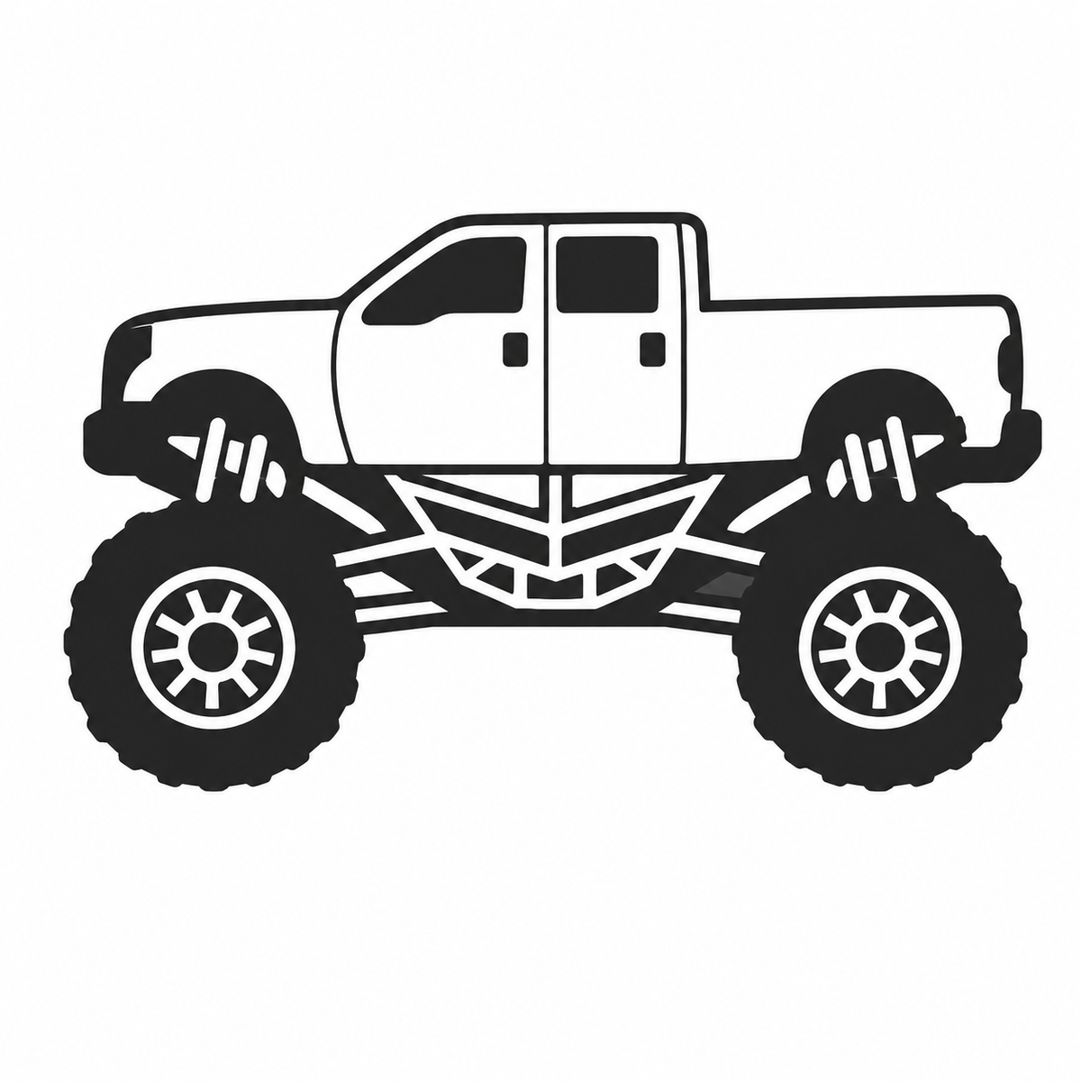 Monster Truck Party Package - Intermediate | Up to 8 kids | Free Shipping